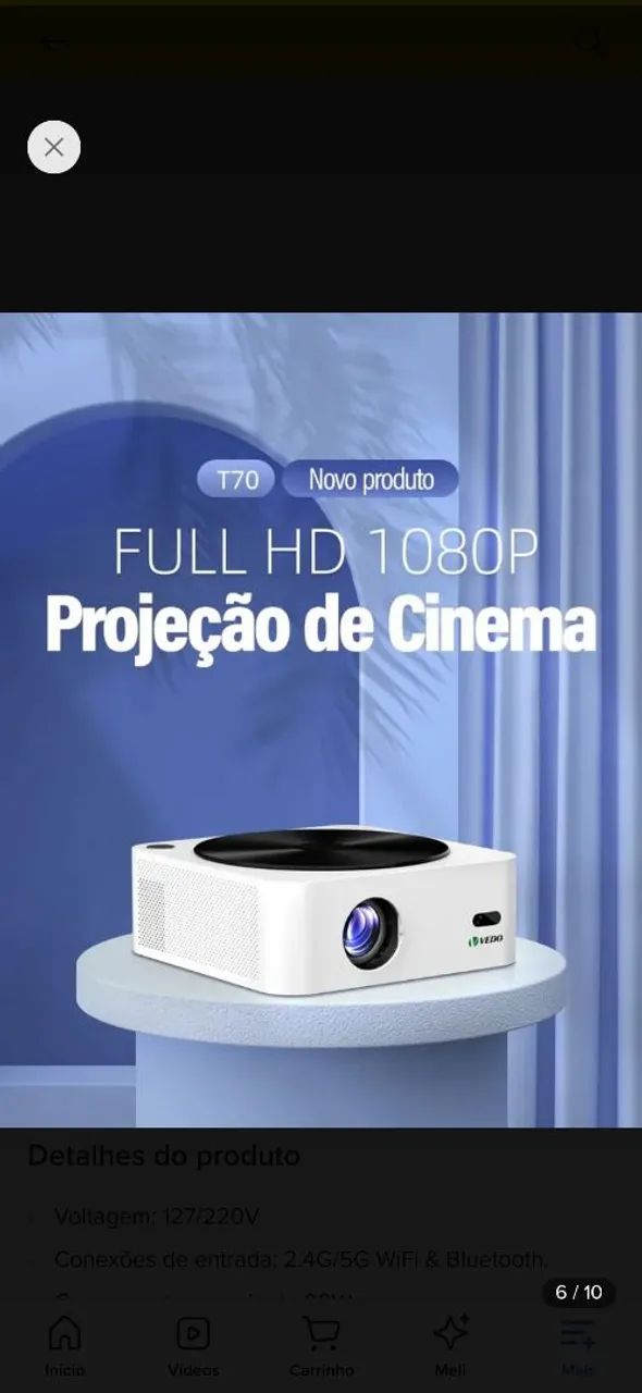 Projetor Android  - Foto 5
