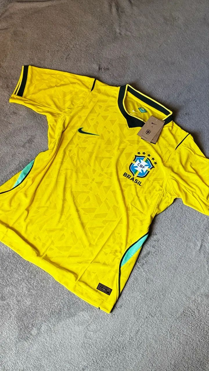 Camisa Brasil 01 - Versão player 1:2