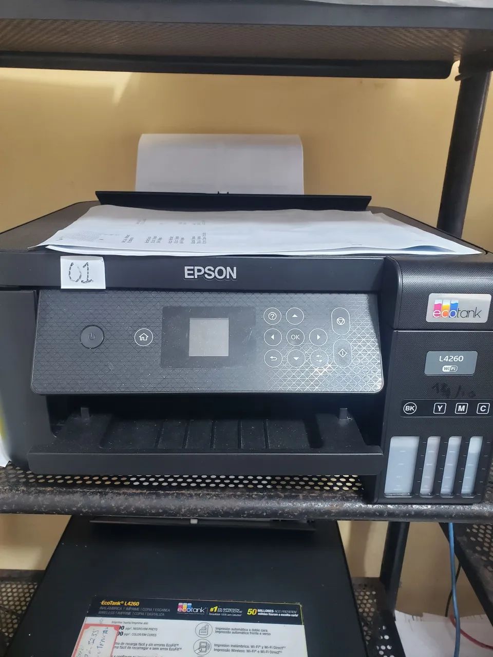 Epson L4260 printer, unused for 6 months