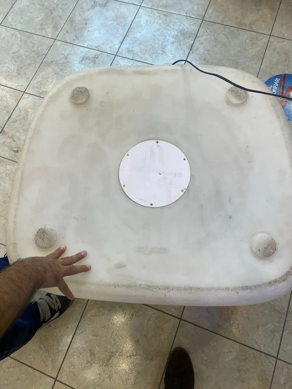 Poltrona Branca Design Moderno de polietileno  - Foto 4