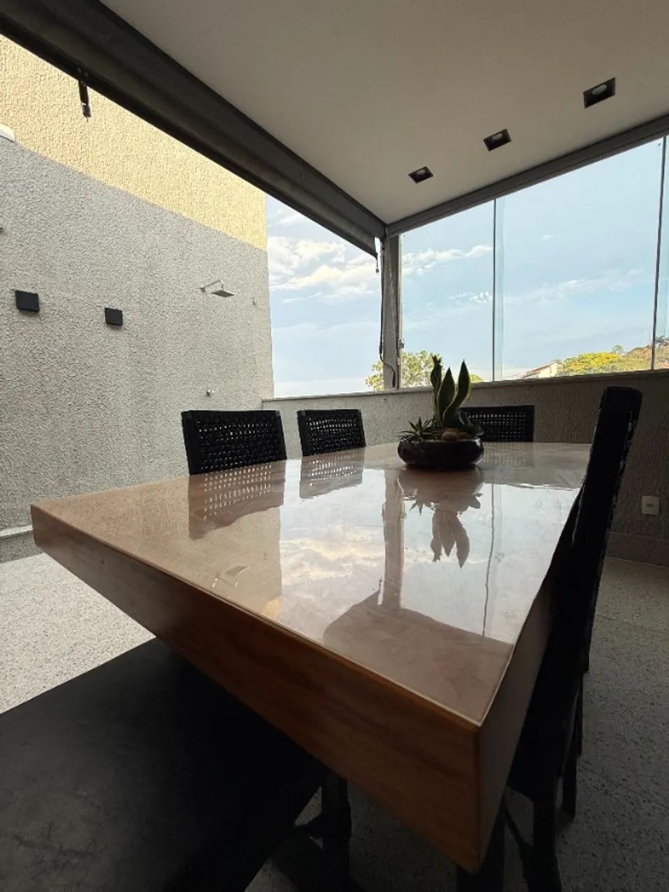 Mesa de Jantar com 6 Cadeiras - Conjunto Premium Impecável - Foto 4