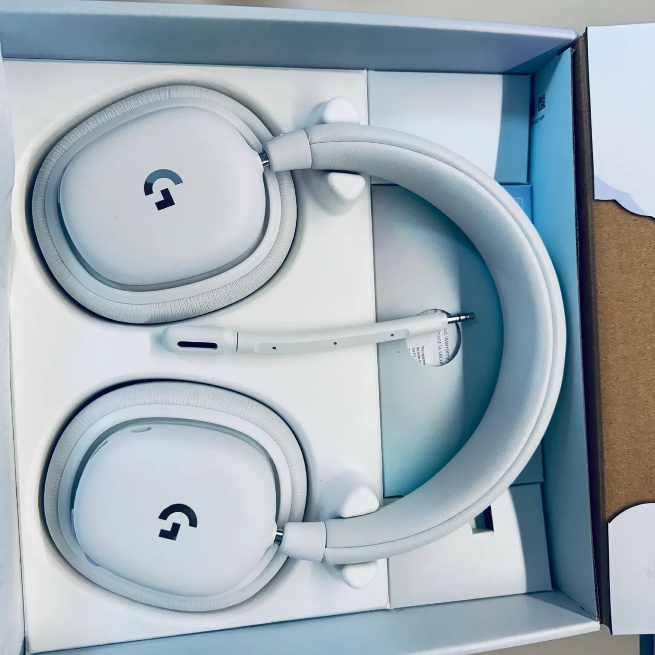 Headset Gamer Logitech G735 Aurora Collection - Branco - Foto 4