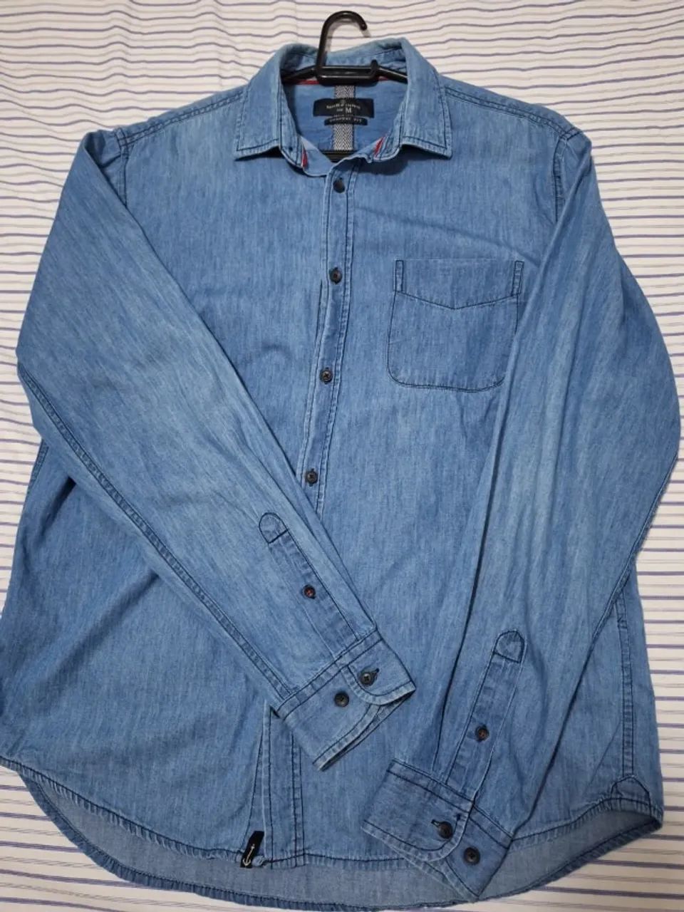 Camisa Jeans Marfinno - Foto 4