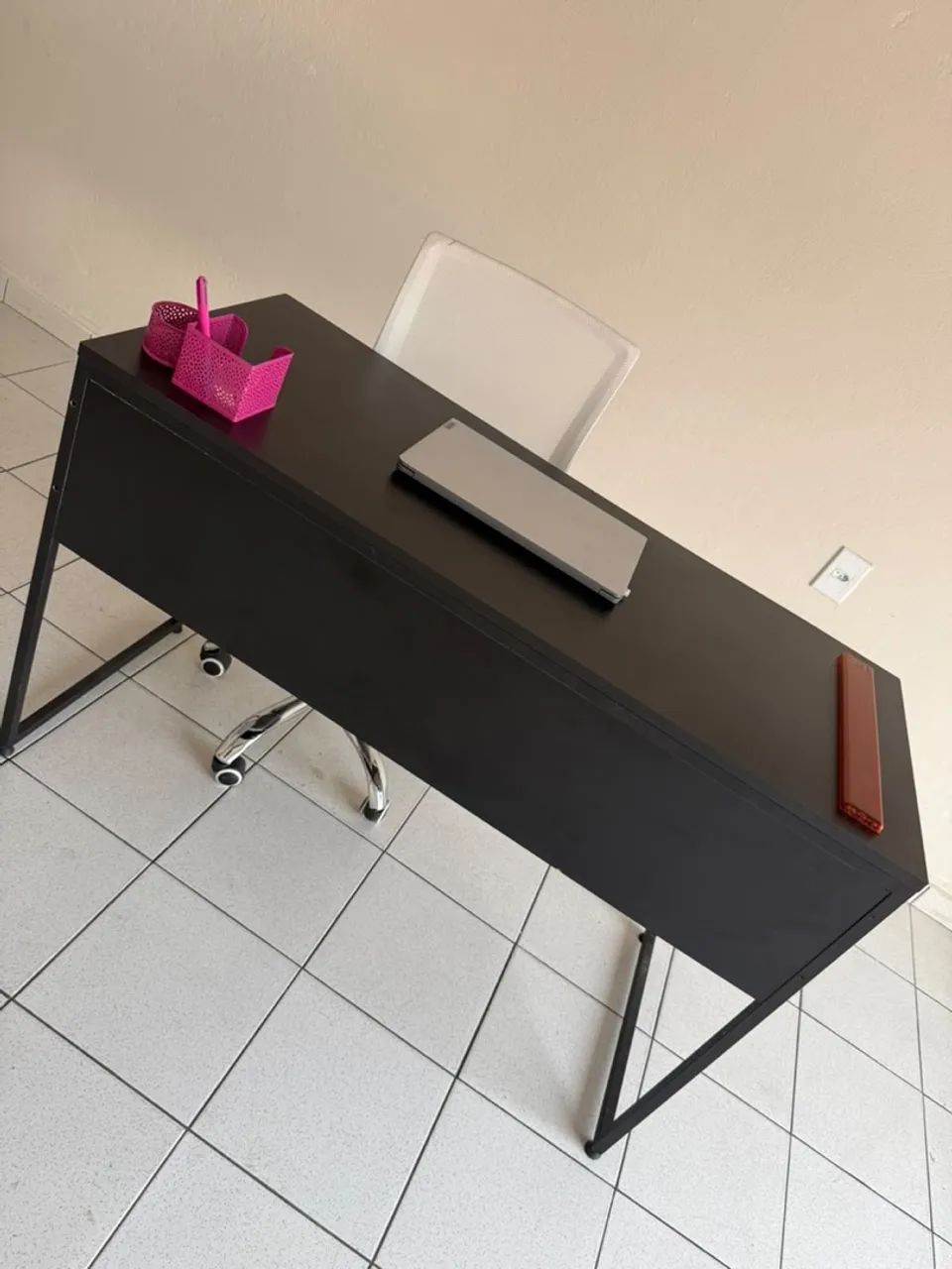 Mesa preta pra escritorio
