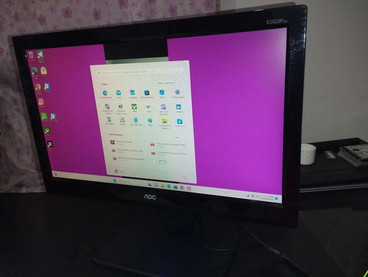 Monitor AOC 20 polegadas  - Foto 3