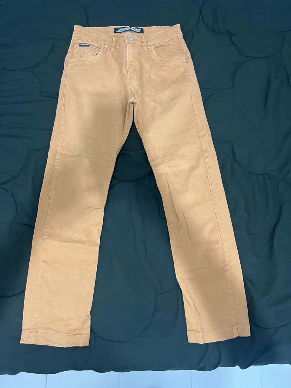 Calça Santa Cruz original 38 caramelo - Foto 3