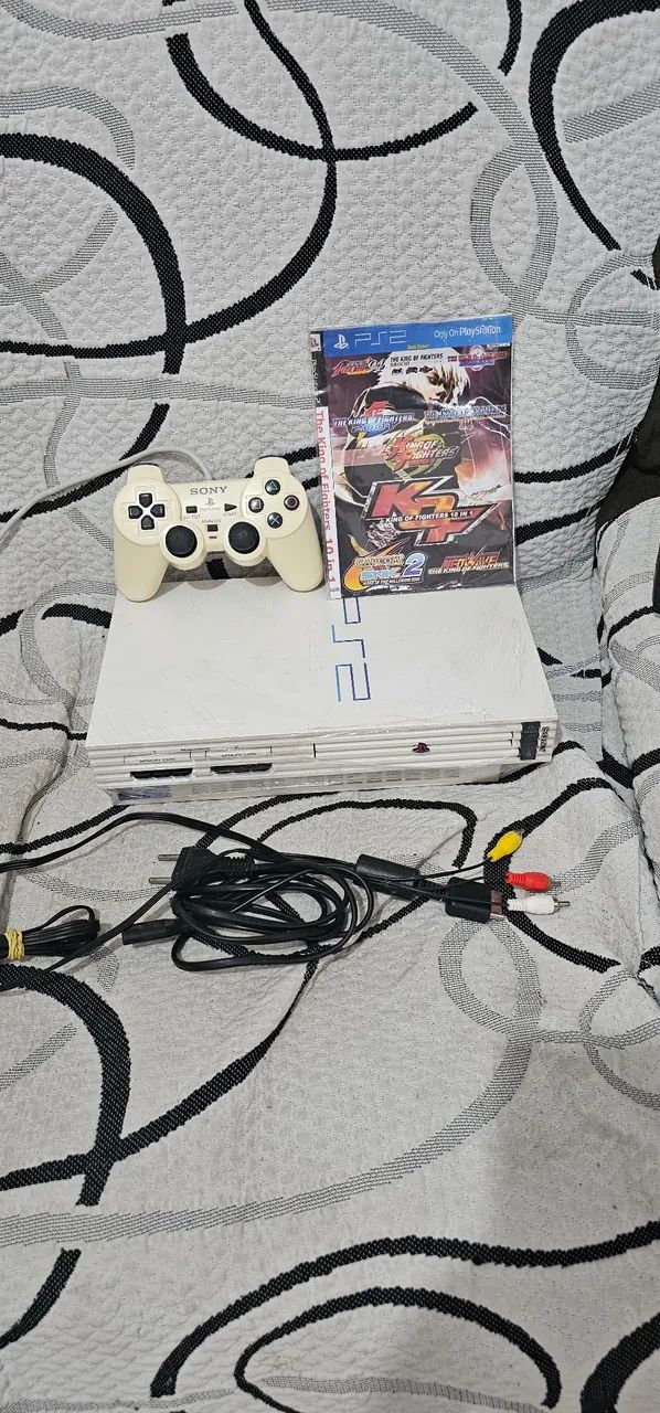 VÍDEO GAME PARA COLECIONADOR ITEM EXCLUSIVO COM CONTROLE JOGO E CABOS