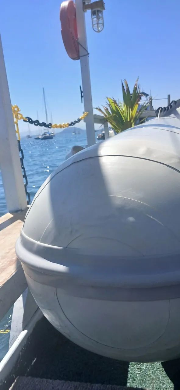 BOTE ZEFIR COM MOTOR MERCURY 15HP - Foto 5