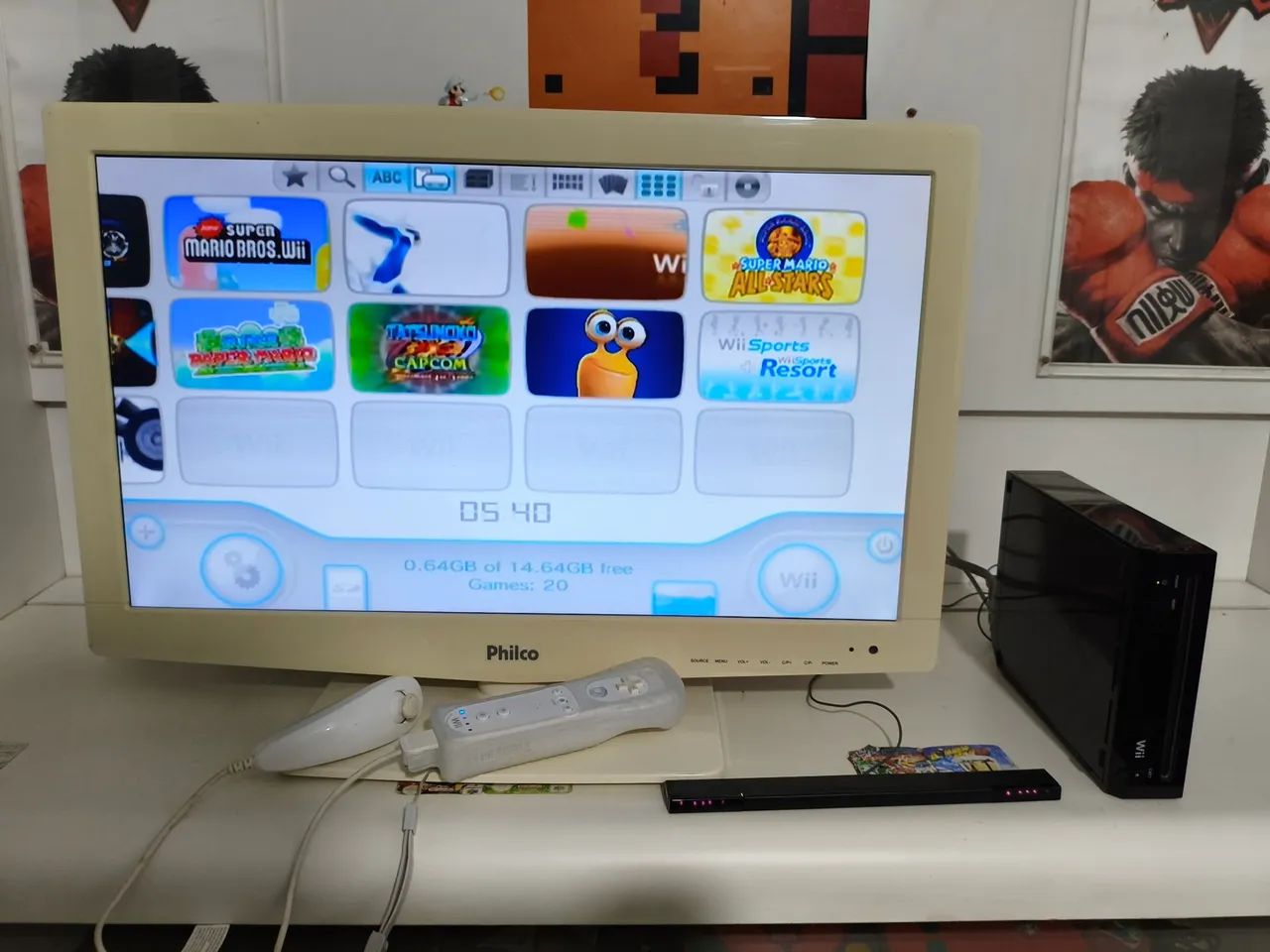 Nintendo Wii desbloquead0 com jogos  - Foto 5