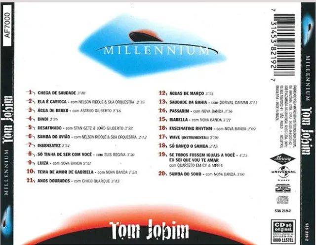CD Tom Jobim - Millennium - Foto 2