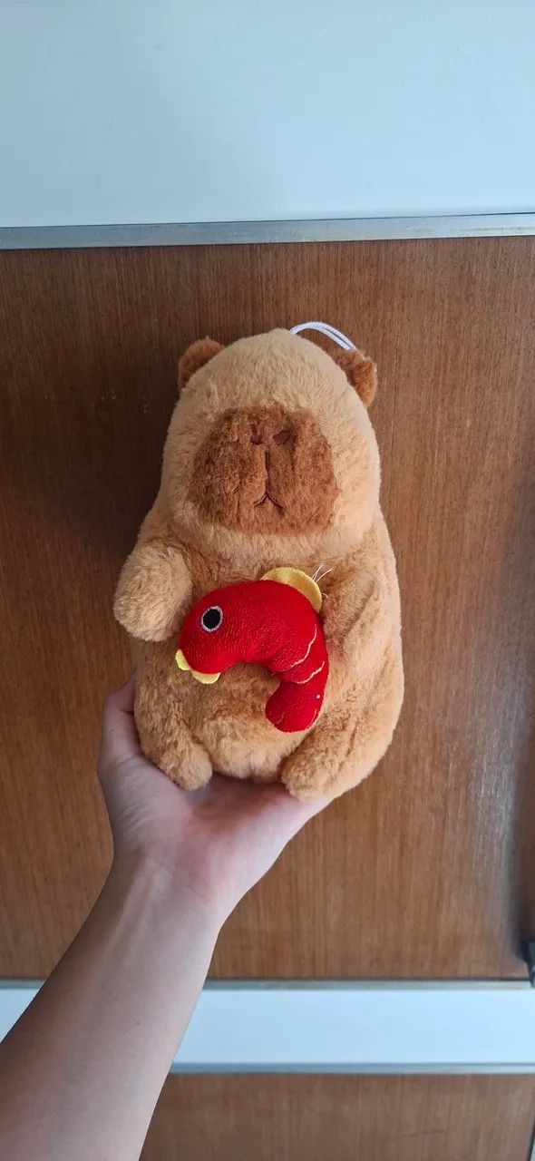 Capivara de Pelúcia 