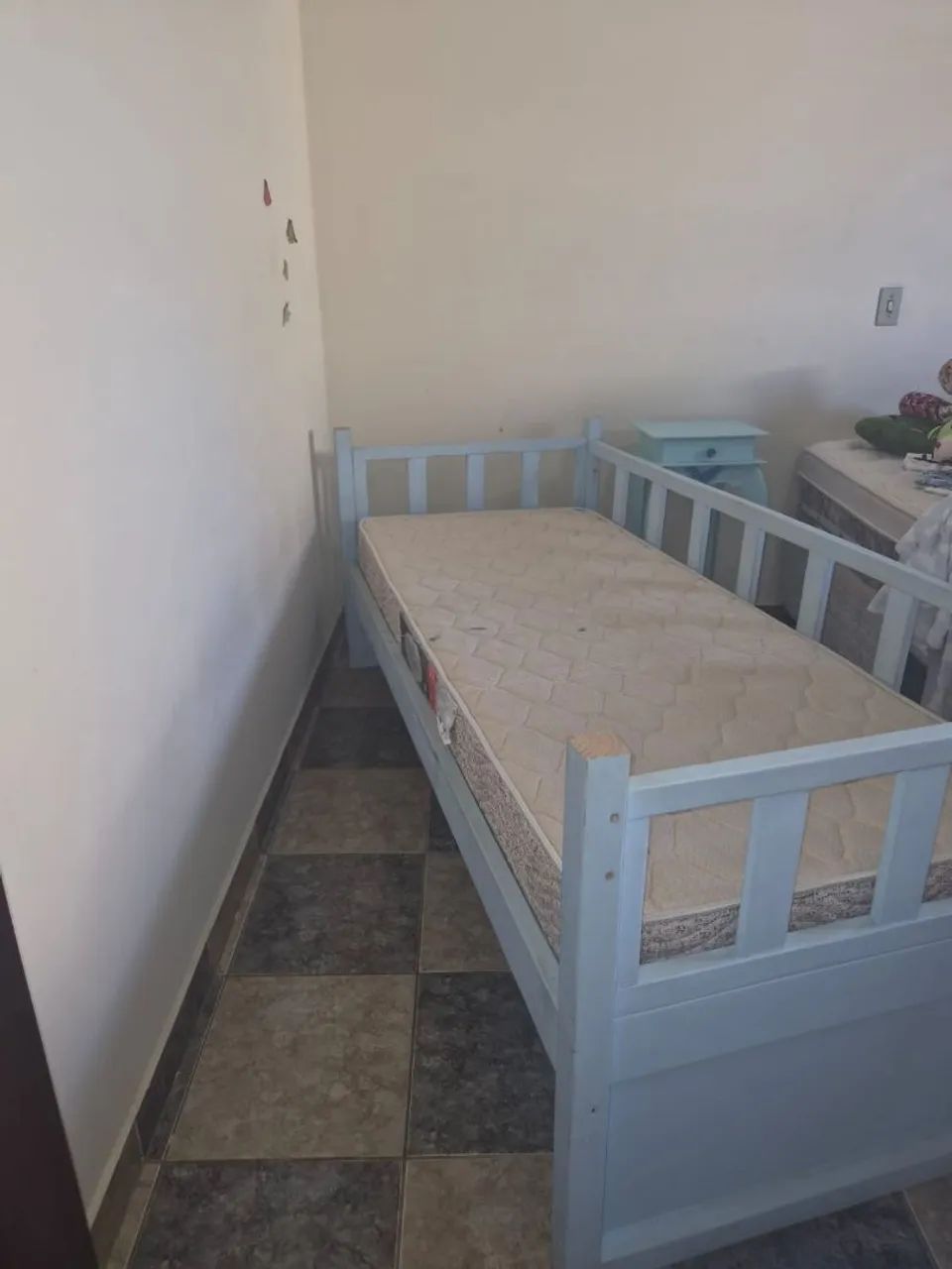 Cama infantil com colchão  - Foto 2
