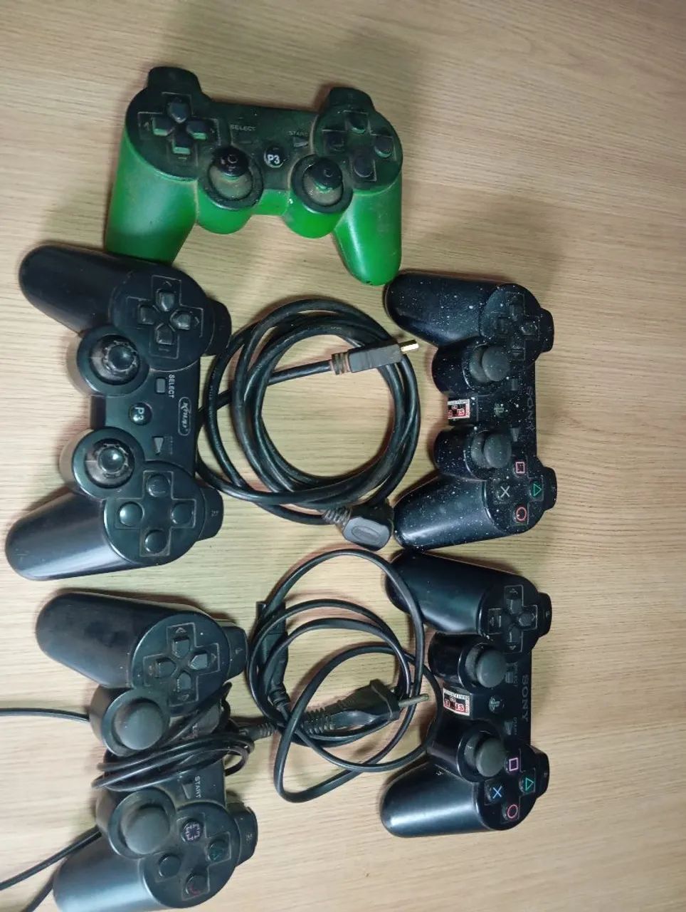 Ps3 desbloqueado! 5 controle, e cabo ! - Foto 5