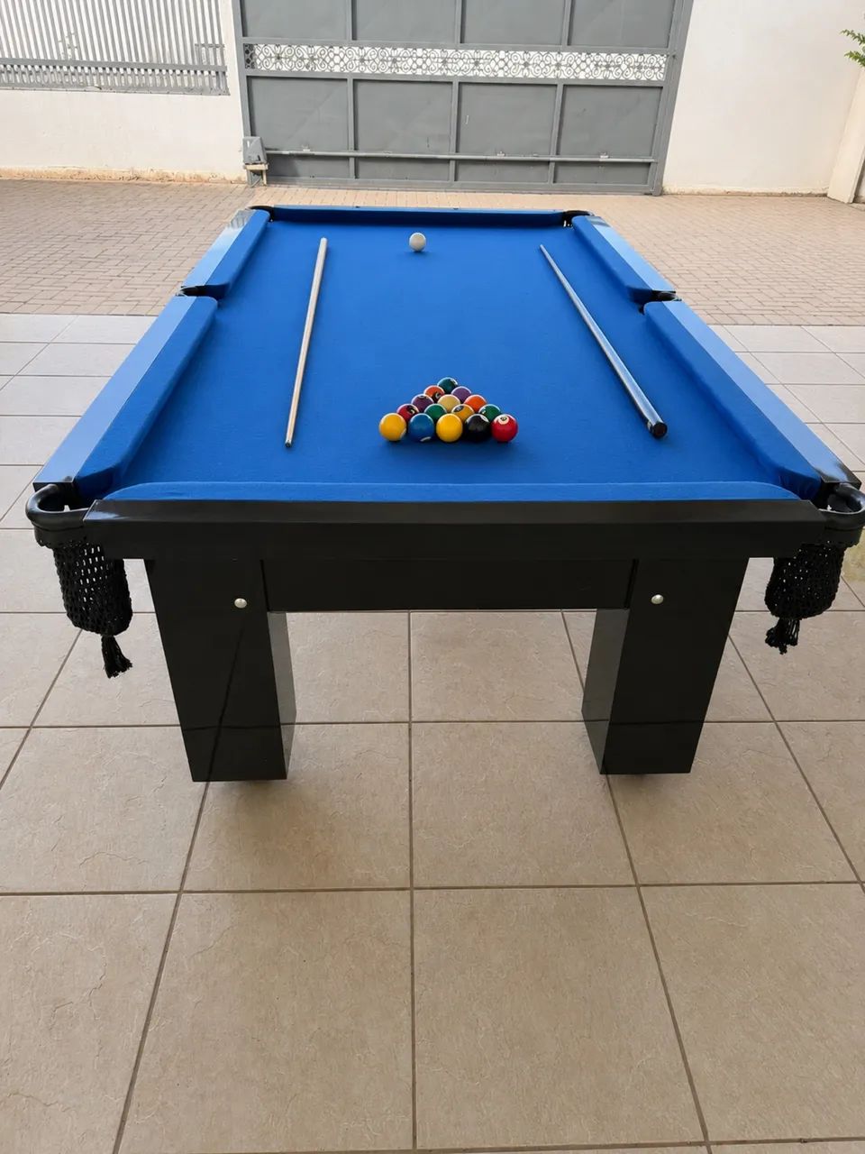 Mesa de sinuca conjugada com ping pong