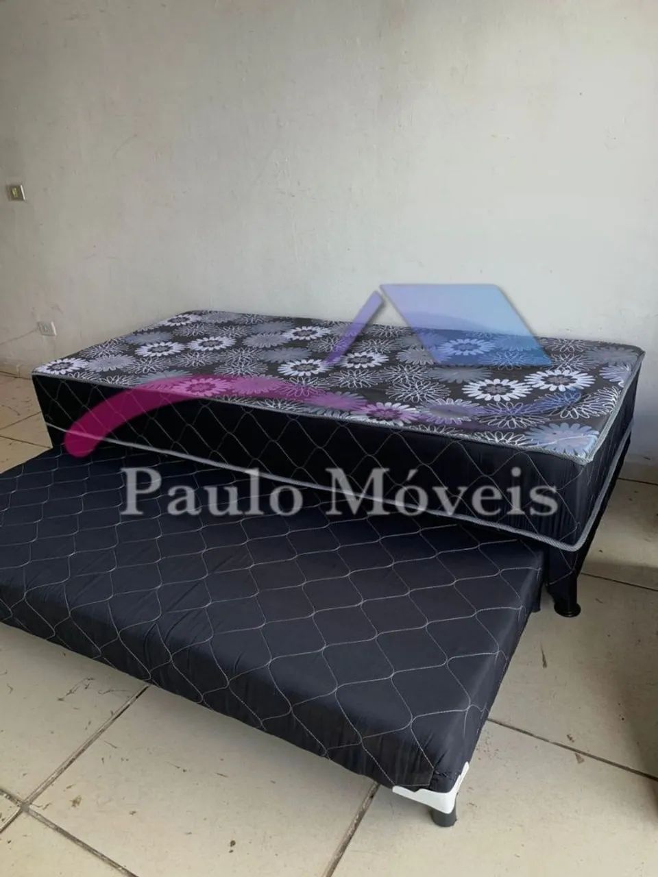 CAMA BOX - SOLTEIRÃO COM AUXILIAR  - Foto 2