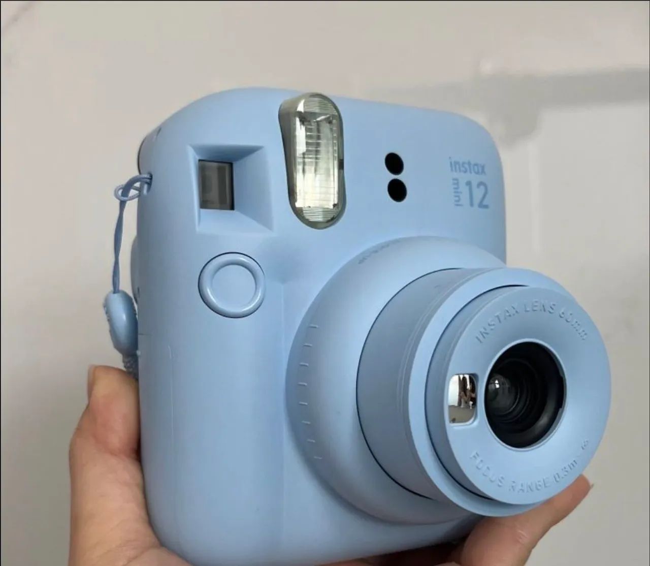 Camera polaroid azul