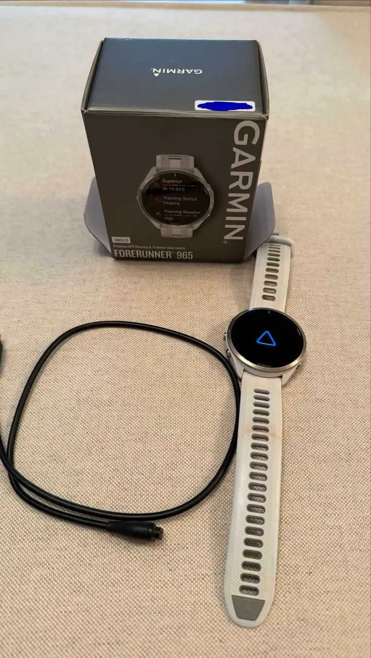 Garmin Forerunner 965 Original com Caixa e Acessórios - Pouco Uso - Foto 4