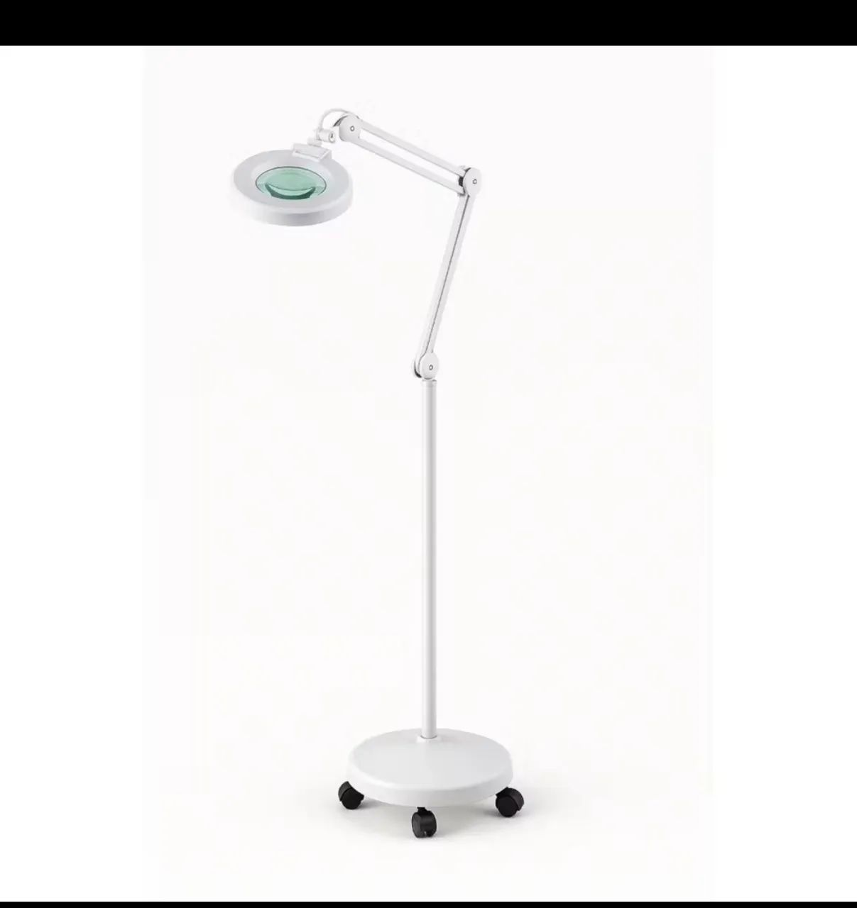 Luminária lupa led articulada 