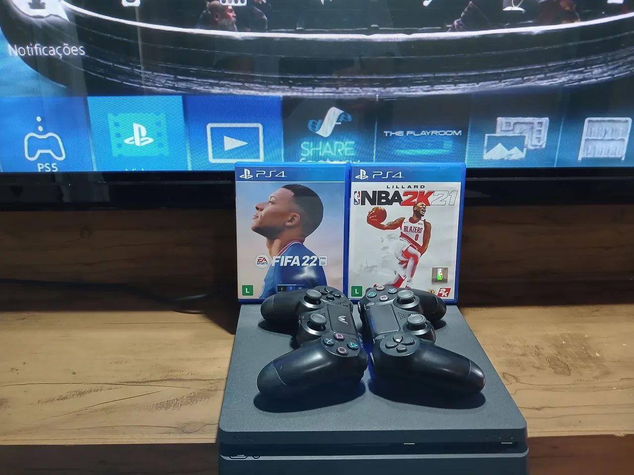 ? PLAYSTATION 4 + 2 CONTROLES! - Foto 3