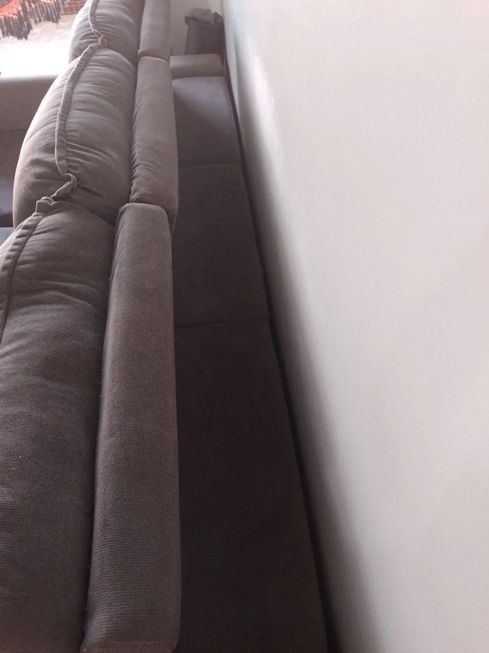 Sofá Retrátil Cinza - Foto 2