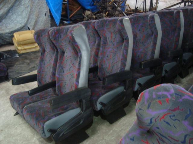 Bancos de ônibus, 49 lug. comil, canpeone, reformados, revisados