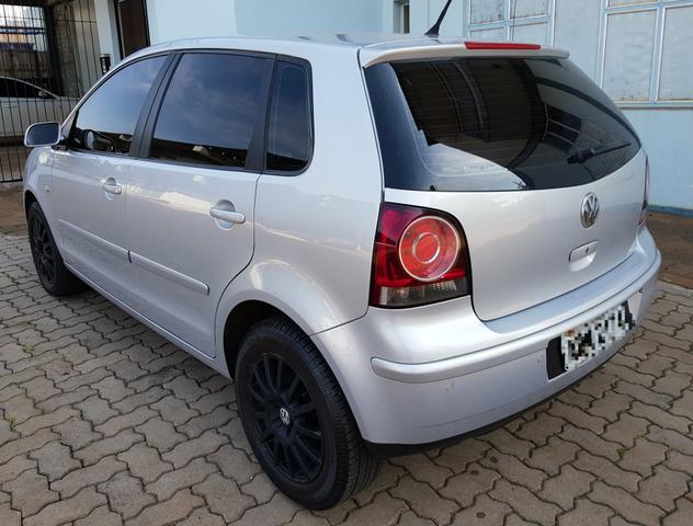 Vw Polo 1.6 2008 completo + couro top - Foto 9