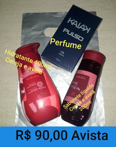 Perfume Humor 75ml com sabonete líquido 200ml - Foto 5