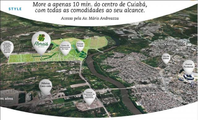 Terreno à venda no Condomínio Florais da Mata , 413 m² por R$ 262.200 - Guarita II - Várze - Foto 5
