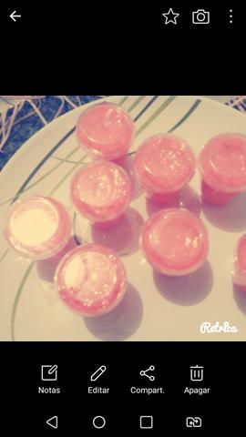 Mousse e pirulitos