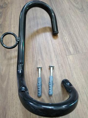 Suporte de Bicicleta para Parede com Pintura Epóxi Não Enferruja - Foto 4