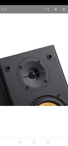 Caixa Multimídia 2.0 Com Woofer 24w Rms R1000t4 Preta - Edifier - Foto 3
