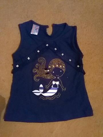 Conjunto shorts saia e blusinha infantil n2 - Foto 4