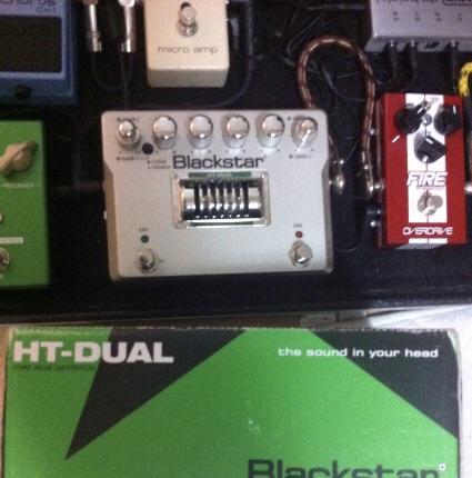 Pedal blackstar valvulado ht dual overdrive/dirtortion