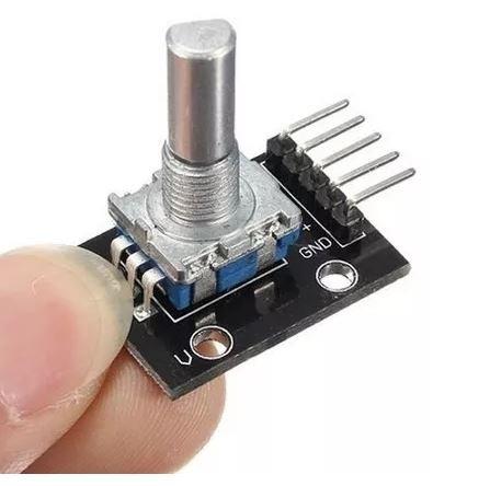 COD-AM87 Encoder Decoder Rotacional Potenciometro Arduino Automação Robotica