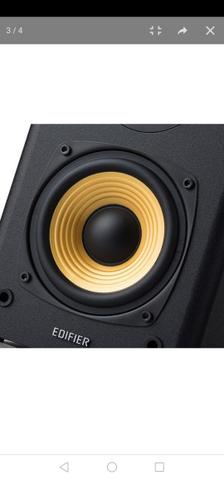 Caixa Multimídia 2.0 Com Woofer 24w Rms R1000t4 Preta - Edifier - Foto 2