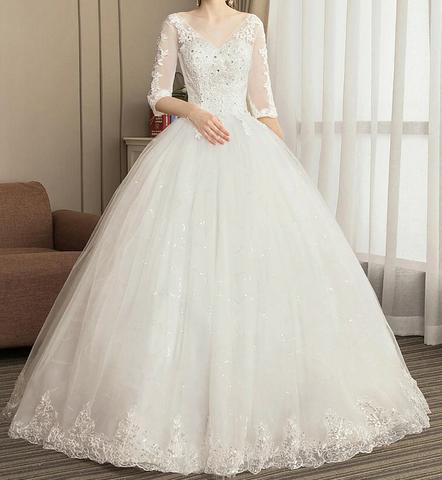 Vestido de noiva NOVO - Foto 6