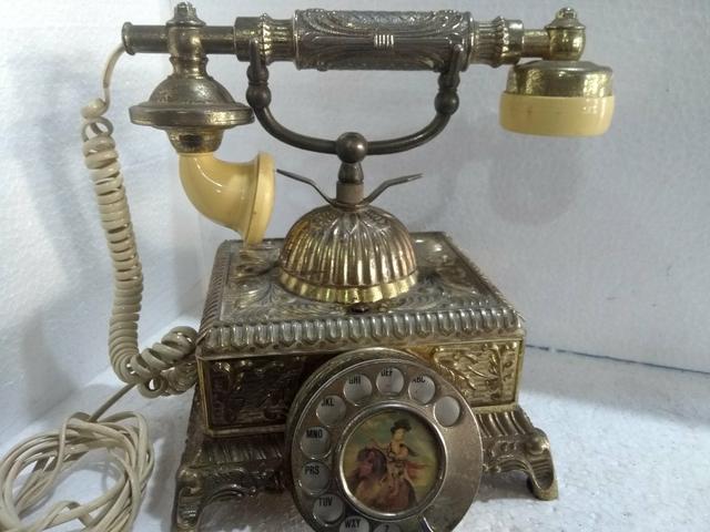 Telefone antigo Bronze