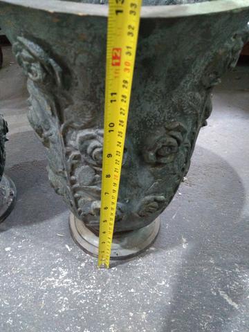 Vaso Antigo Bronze" Par" - Foto 2