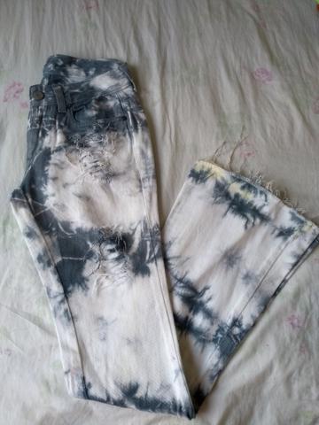 Calça flare jeans ROSA CHÁ 34 - Foto 3