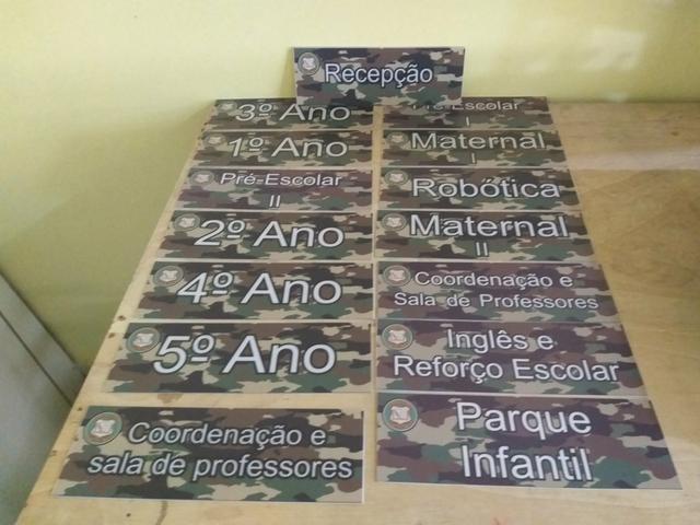 Fazemos placas de ps adesivadas. - Foto 3