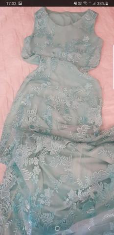Vestido de renda longo - Foto 4