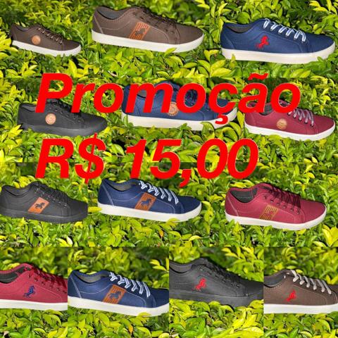 sapatos em promocao