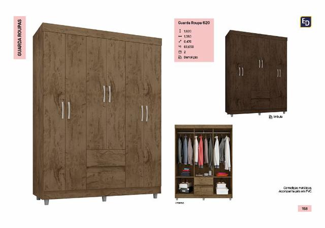 Guarda roupa 620 zap *