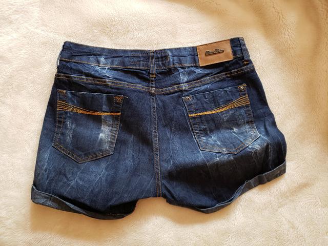 Short jeans escuro - Foto 2
