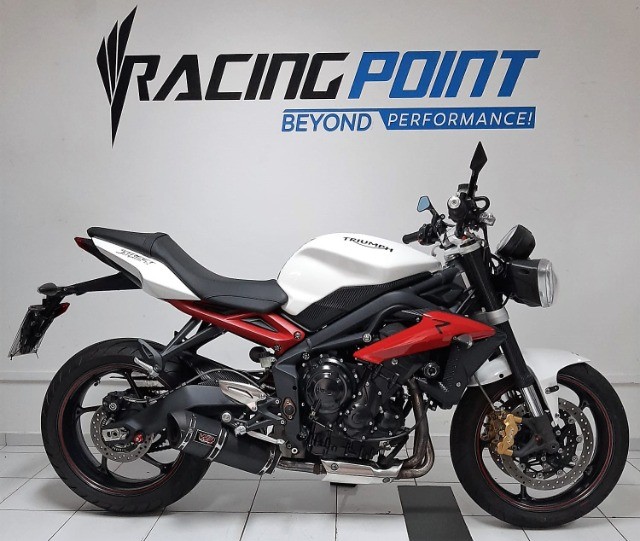 TRIUMPH STREET TRIPLE 675R BAIXO KM NOVISSÍMA!!!!!!!