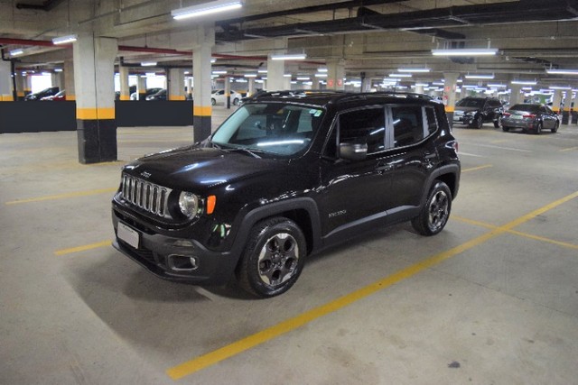 JEEP RENEGADE SPORT 1.8 16V FLEX AUTOMÁTICO PRETO