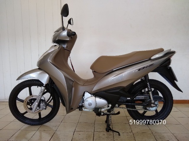 BIZ 125 EX 2019 CINZA / CARAMELO 1º DONO