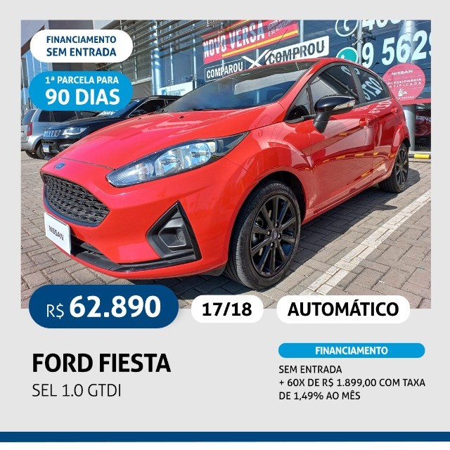 FORD FIESTA SEL 1.0 GTDI 17/18
