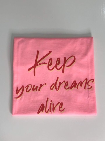 T-shirt Feminina Keep Your Dreams Alive | Algodão 30.1 | Tam. M - Foto 5