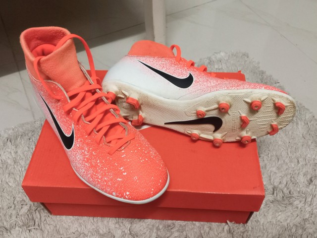 Chuteira Nike Mercurial 38 no Ficou Pequeno - Desapegos de Sapatos quase  novos ou nunca usados para bebês, crianças e mamães. 1001535